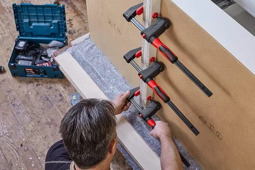 Miniatura 6 de BESSEY GK60 24" GearKlamp 4-PK - Solución de sujeción única para espacios reducidos