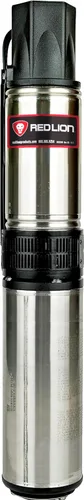 Red Lion RL12G07-2W2V Bomba sumergible de pozo profundo de 4 pulgadas, 3/4 HP, 12 GPM, 2 cables, 230 voltios, acero, 14942403