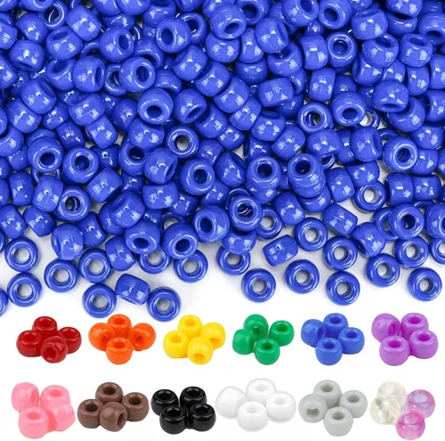 Miniatura 13 de Kit de Fabricación de Pulseras Dowsabel, Cuentas para Hacer Pulseras Poni, Kandi, Arcilla Polimérica, Cuentas con Cara Sonriente y Letras para Hacer