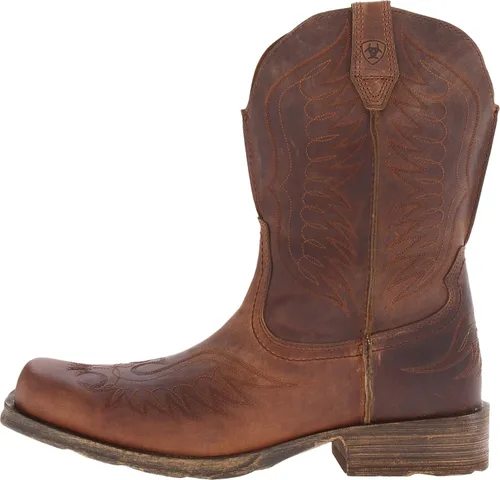 Miniatura 7 de Ariat Botas vaqueras Rambler Phoenix Western para hombre, Marrón, 7