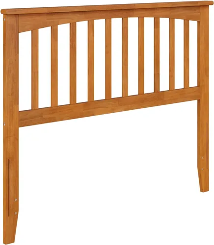 Miniatura 8 de Atlantic, muebles con cabecera tipo Mission, Madera, Blanco