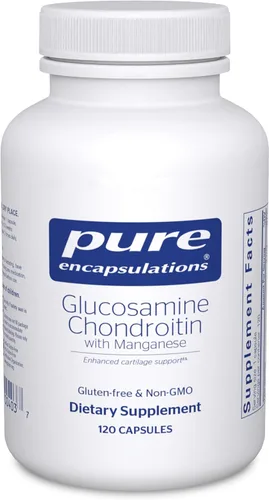 Pure Encapsulations Glucosamina condroitina con manganeso | Suplemento para apoyo articular, comodidad, movilidad, integridad y salud del cartílago,