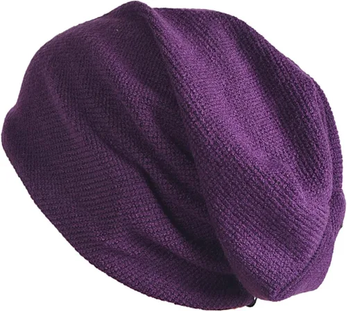 Miniatura 117 de FORBUSITE Gorro de punto largo holgado para hombre para verano e invierno, de gran