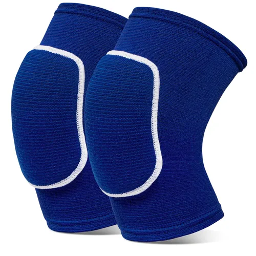 Miniatura 10 de Rodilleras de Voleibol rodilleras para Mujeres Niños Niñas, Rodilleras Suaves y Transpirables para Voleibol, Baile, Fútbol Americano, Yoga