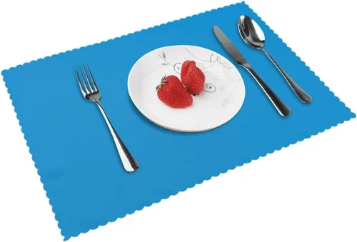 Miniatura 11 de Rectangular Placemats Set of 4, Heat Resistant Arizona Flag Printed Kitchen Dining Table Mats