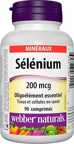 Miniatura 3 de 2 Botellas x Webber Naturals Selenio, 90 Tabletas