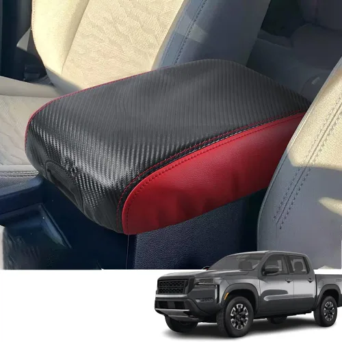 Miniatura 9 de Accesorios interiores personalizados para E-PACE EPACE 2018 2019 2020 2021 2022 2023 piel sintética para consola central reposabrazos cubierta
