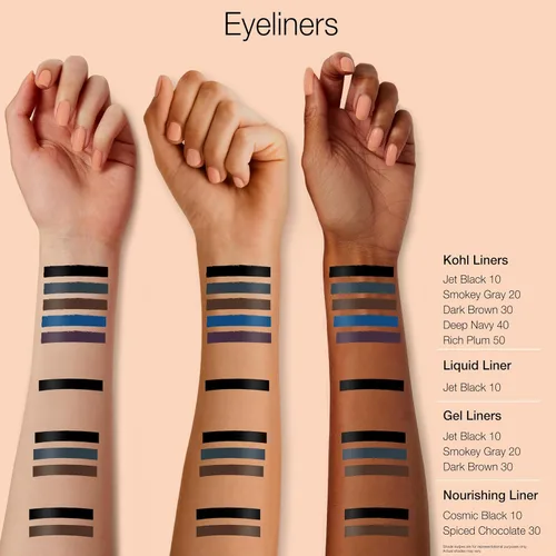 Miniatura 2 de Neutrogena Delineador de Ojos en Gel Intenso, Maquillaje de Ojos con Vitamina E Antioxidante, Delineador de Ojos de Precisión Audaz, Resistente a 30