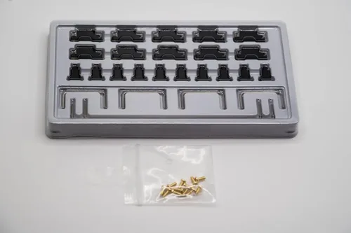 Miniatura 3 de Zkeebs TX AP Estabilizadores de teclado mecánicos atornillados montados en PCB (Rev.4) (kit TKL del 80%) (1.6T LP)