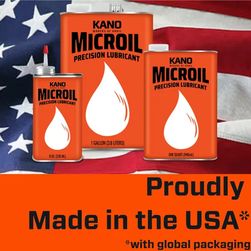 Miniatura 6 de Kroil Microil Lubricante de precisión – Aceite de goteo de baja viscosidad – Lubricante antioxidante para relojes, micrómetros y pequeños mecanismos