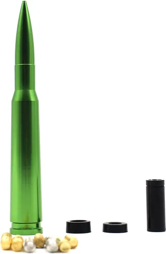 Miniatura 13 de Antena de 50 Cal Stubby con mástil para eliminar la antena de pista, reemplazo para Ford F150 F250 F350 RAM 1500 2500 GMC Denali Chevy Pick-up