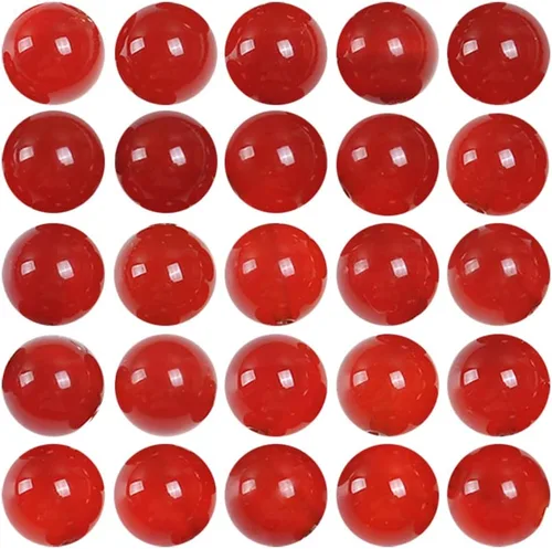 Miniatura 5 de Cuentas sueltas de ágata natural a rayas azules de 0.236 in Cuentas de piedra redondas para hacer pulseras joyería aprox. 62/pcs