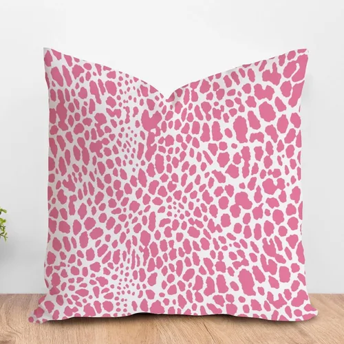 Miniatura 35 de ArogGeld Fundas de cojín con estampado de guepardo rosa intenso, funda de cojín de doble cara con cremallera para sofá de oficina, silla de A-16