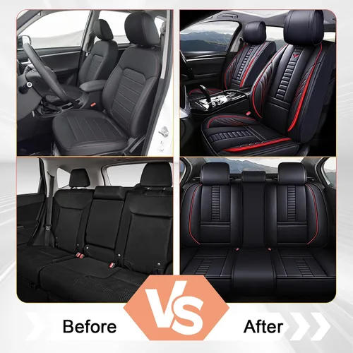 Miniatura 5 de Tacoma - Fundas de asiento de camioneta, protectores de asiento personalizados para Toyota Tacoma 2008, impermeables, de piel sintética, protección