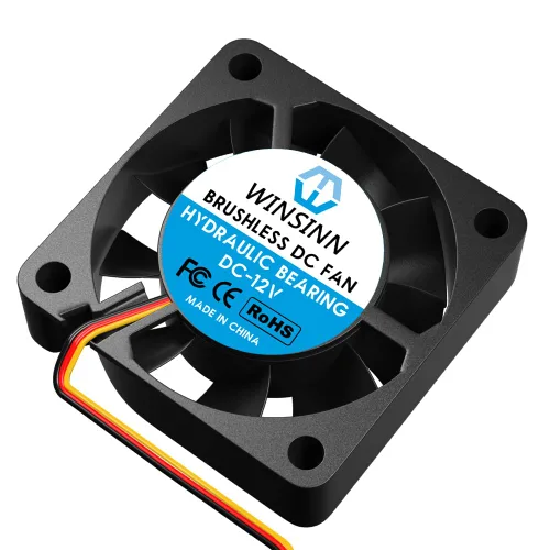 Miniatura 4 de WINSINN Ventilador de 1.575 in y 5 V – Rodamiento hidráulico 5000 RPM 4010 Reemplazo del ventilador de refrigeración para DVR pequeños