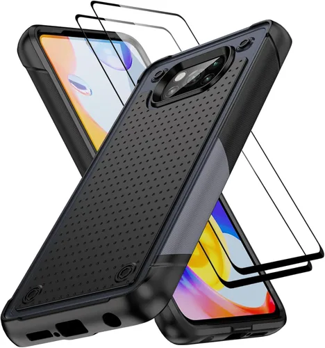 Miniatura 14 de Jeylly Funda protectora para Xiaomi Redmi Note 9 Pro, Redmi Note 9 Pro Max para mujeres y hombres, a prueba de caídas a prueba de golpes de grado