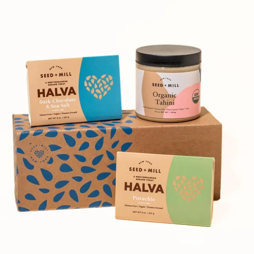 Miniatura 13 de Seed + Mill - Salsa Tahini - Orgánica - Vegana, Kosher, sin OMG, Keto, Paleo, Whole30, sin gluten - Textura suave y sedosa - Ideal en humus, salsas