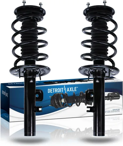Miniatura 65 de Detroit Axle - 2 puntales delanteros para Chevy Equinox GMC Terrain Saturn Vue Pontiac Torrent Suzuki XL-7 Captiva Sport Struts completos con muelle