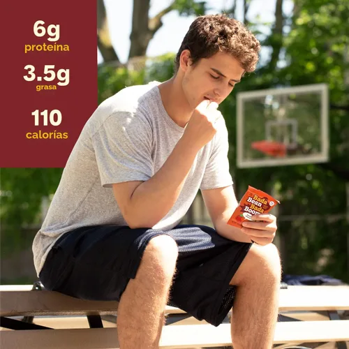 Miniatura 6 de Bada Bean Bada Boom - Proteína a base de plantas, libre de gluten, vegana, bocadillos de habas tostadas crujientes, paquetes de 110 calorías