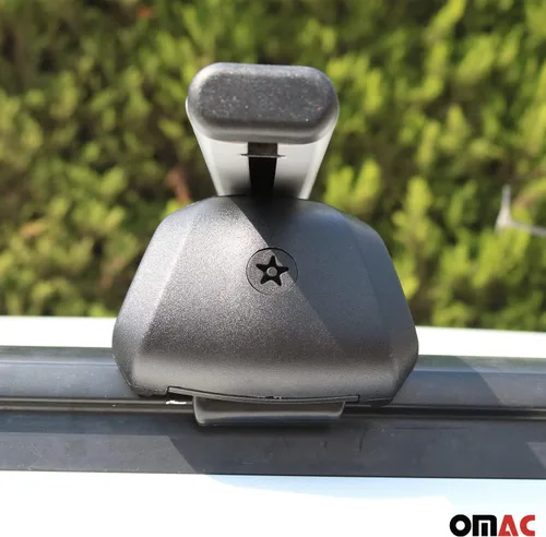 Miniatura 7 de Portaequipajes para Mazda CX-50 2023-2025 Barras transversales gris hierro 2 piezas