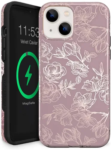 Miniatura 33 de VELVET CAVIAR Funda para iPhone 13 Marble – Bonita funda protectora femenina para mujer – Compatible con MagSafe – probada en caídas de 10 pies