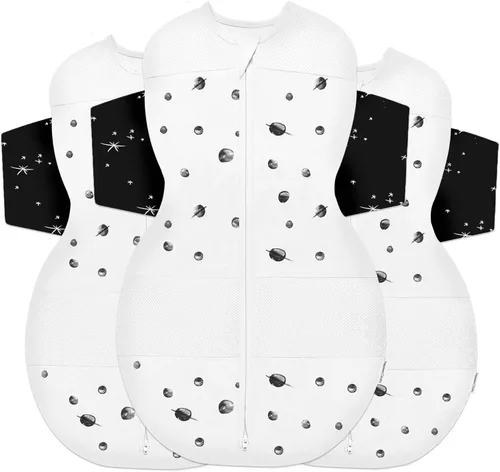 Miniatura 34 de Happiest Baby SNOO Saco de Dormir - Manta Envolvente para Bebé de Algodón 100% Orgánico - Diseñado por Doctores Promueve el Desarrollo Saludable