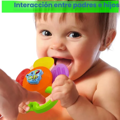 Miniatura 4 de AIVIAI Juguetes para bebés de 0 a 6 meses, juguetes para bebés de 0 a 3 meses, sonajeros para bebés, juego de juguetes con caja de almacenamiento