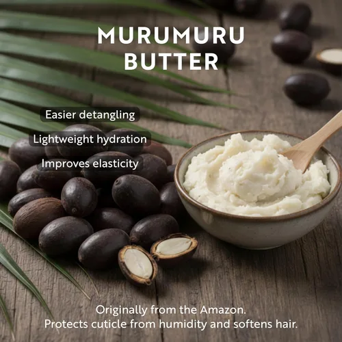 Miniatura 6 de LatinUs Beauty Dúo CONTROL Anti-frizz con Keratina Vegana para el cuidado del cabello. Shampoo Natural + Acondicionador con Mantequilla de Murumuru