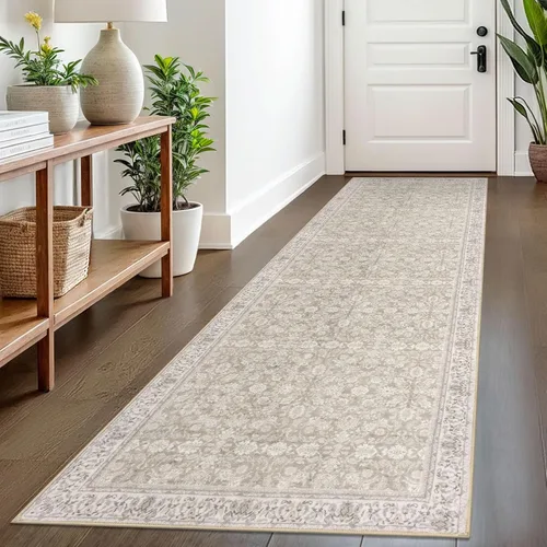 Miniatura 44 de SIILOOM Alfombra antideslizante de pasillo moderna de 2 x 5, súper suave, para pasillos, decoración para cocina, alfombras para pasillos sin 2-Verde