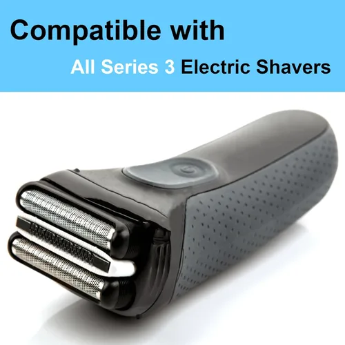 Miniatura 2 de Cabezal de repuesto 32B Serie 3 para afeitadora eléctrica Braun ProSkin, Compatible con afeitadora de láminas Braun 3000s 3010s 3020s 3030s 3040s