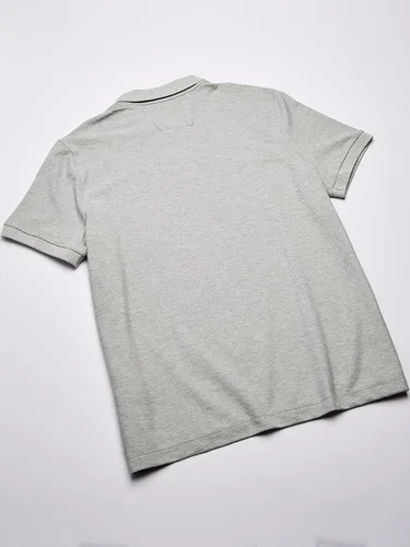 Miniatura 5 de Nautica playera polo clásica de mangas cortas, color sólido, para hombre