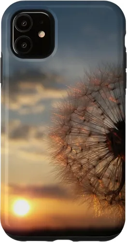 Miniatura 8 de iPhone 16 Beautiful Dandelion Flower Summer Sunset Photography Case