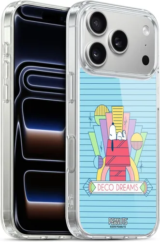 Miniatura 79 de Head Case Designs Snoopy Deco Dreams - Funda de gel suave con licencia oficial de Peanuts Blue Pattern compatible con Apple iPhone 7 Plus/iPhone 8