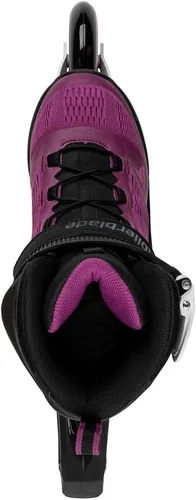 Miniatura 6 de Rollerblade Macroblade 100 3WD Patines en línea para mujer, color violeta y negro, patines en línea de rendimiento