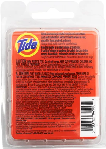 Miniatura 2 de Tide Paquetes de fregadero de viaje - 3 cada uno (caja de 24)