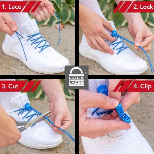 Miniatura 4 de Lock Laces (agujetas de zapatos de elástico para no atar)