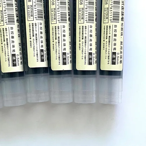 Miniatura 4 de sencoo Paquete de 10 bolígrafos azules de punta extrafina de tinta líquida, de secado rápido, para estudiantes en casa, oficina, escuela
