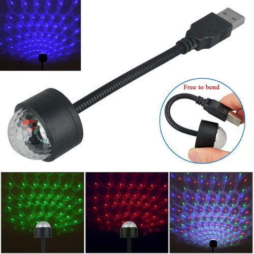 Miniatura 3 de TITA-DONG Mini lámpara de proyección LED de estrella, 9 modos funcionales, proyector USB, luz ajustable romántica de luz de estrella para coche