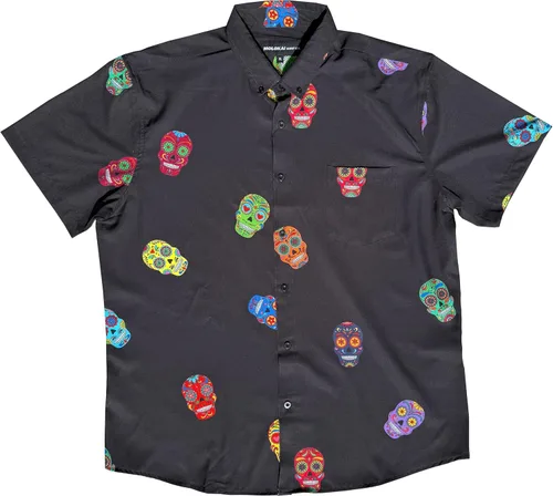 Miniatura 84 de Molokai Surf - Camisas hawaianas de manga corta con botones y corte ajustado