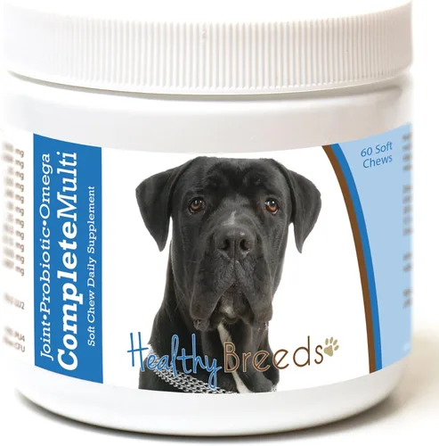 Miniatura 259 de Healthy Breeds Pug todo en uno multivitamínico suave masticable 60