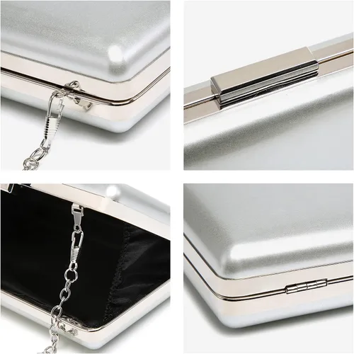 Miniatura 6 de Dasein Bolsos de noche para mujeres, carteras de mano, bolsos formales para fiestas, carteras para bodas, bolsos para cócteles y bailes de graduación