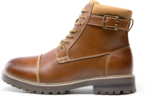 Miniatura 2 de Bruno Marc - Botas para hombre de combate estilo Oxford para motocicleta