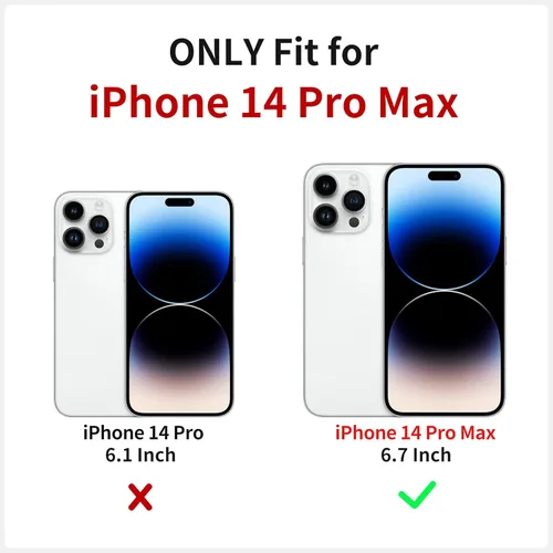 Miniatura 2 de XIZYO Funda para iPhone 14 Pro Max de 6.7 pulgadas, diseño de estampado floral con patrón de rosas delgadas para niñas y mujeres, translúcido mate