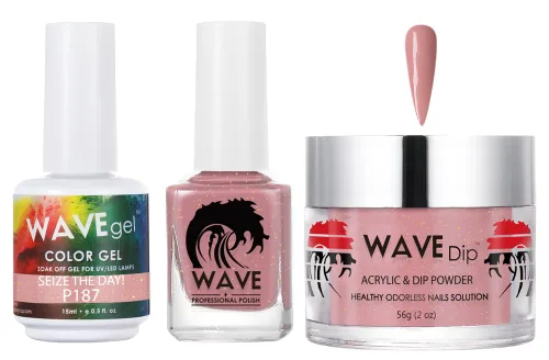 Miniatura 146 de WAVEGEL - Juego de gel de remojo, laca de uñas y polvo acrílico a juego - Colección Simplicity - #P109 Blizzard