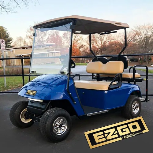 Miniatura 7 de Placa de identificación para carritos de golf EZGO TXT 1994-2010 de gas y eléctricos 71037G01 Oro