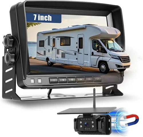 Miniatura 12 de Cámara de respaldo para camión, automóvil, IP68, impermeable, visión nocturna, líneas de rejilla para automóviles, caravanas, camiones, tractores