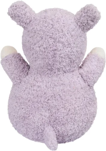 Miniatura 4 de Juguete de peluche de hipopótamo morado, suave juguete de peluche para niños y niñas, regalos para niños o novia, 10 pulgadas