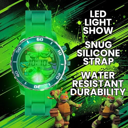 Miniatura 4 de Accutime Ninja Turtles - Reloj digital para niños