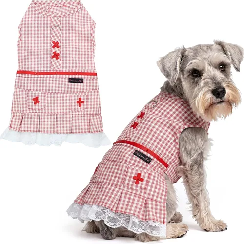 Miniatura 132 de Parisian Pet Chambray - Vestido para perro - Ligero sin mangas para perro, niña, talla XS Chambray en general