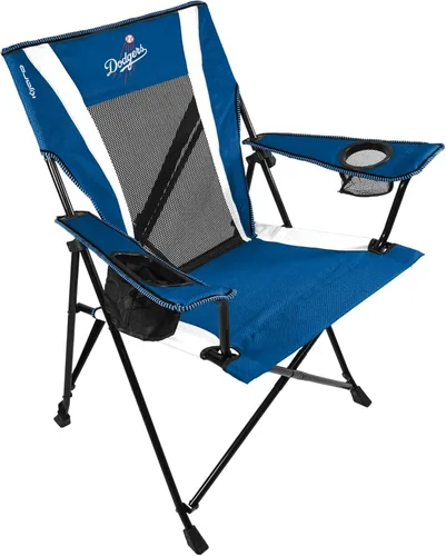 Miniatura 31 de Kijaro Dual Lock Pro, Silla plegable para fanáticos de deportes, 26" L x 35.5" W x 37" H, Carolina Panthers
